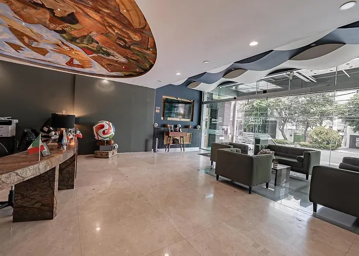 The Jungle Loft Tropical Comfort-centric W/kitchen México DF